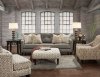 Burlon SM8565 Sofa in Gray Fabric w/Options