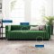 Conjure Sofa in Emerald Velvet Fabric by Modway w/Options