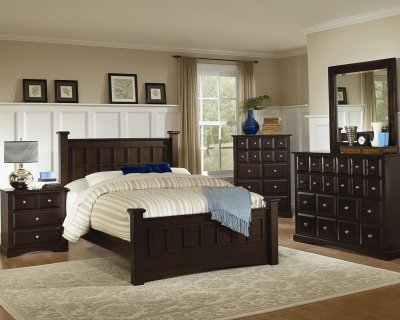 Harbor 201381 Bedroom in Cappuccino by Coaster w/Options