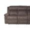 Kisner Motion Sofa & Loveseat Set in Brown by Klaussner