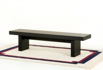 Dark Walnut Modern Rectangle Bench [DSDS-D0609B]