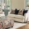 Pomfret Sofa SM8222 in Beige Chenille Fabric w/Options