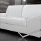 Vanity Sofa 3Pc Set in White Leather 0744 by VIG