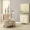 Havisham 4687BLK Cabinet in White by Homelegance