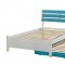 F9322 Kids Bedroom Set 4Pc in White & Blue by Boss w/Options