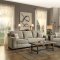 Gowan Sofa 8477 in Brown Chenille by Homelegance w/Options