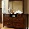 CM7984 Davan Bedroom in Brown Cherry w/Options