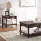 Heath Court 3Pc Coffee & End Table Set 1682 -Brown - Homelegance