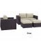 Convene Outdoor Patio Sofa Set 5Pc 2158 Choice of Color - Modway