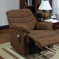 Elevated Power Lift Chair 9769BR in Microfiber by Homelegance