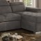 Ferriday Sectional Sofa 8228TP in Taupe Fabric by Homelegance