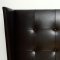 Wing Bed by Beverly Hills in Brown Bycast Leather w/Options