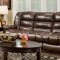 185500 Orleans Power Reclining Sofa in Walnut PU by Chelsea