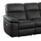 Nicasio Power Motion Sofa 8223DB in Dark Brown by Homelegance