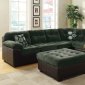 50530 Layce Sectional Sofa in Olive Gray Fabric by Acme