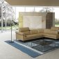 Eden Sectional Sofa in Honey Premium Leather by J&M w/Options