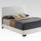 Ireland Bedroom 5Pc Set by Acme w/White PU Upholstered Bed