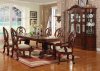 Cherry Matte Finish Classic 5Pc Dining Set w/Optional Items