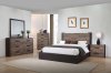 Weston Bedroom Set 5Pc 206311 in Weathered Oak by Coaster