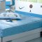 YA100 Kids Bedroom in White & Blue by Pantek w/Options