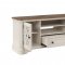 Florian TV Stand LV01665 in Antique White & Oak by Acme