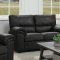 Ballard Sofa & Loveseat Set 552021 in Charcoal by Coaster