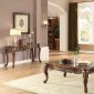 Logan 3547 Coffee Table 3Pc Set in Warm Cherry by Homelegance