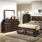 G8875A Bedroom in Cappuccino by Glory Furniture w/Options