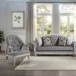 Florian Sofa LV02119 in Gray Fabric by Acme w/Options