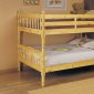 Kid's Bunk bed With Natural Wood Finish