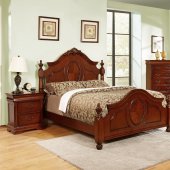 B480 Bedroom in Brown Cherry w/Optional Casegoods