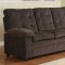 9715CH Charley Sofa in Chocolate Chenille Fabric by Homelegance