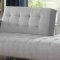 505616 Sofa Bed in Light Grey Wooven Fabric by Coaster