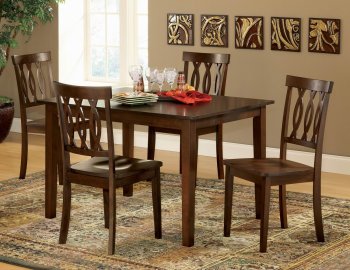 Espresso Finish Modern 5Pc Dining Set [CTCDS-DINVN700E]