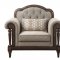 Heath Court Sofa 16829 in Neutral Light Brown by Homelegance