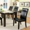 Leonard I CM3416T Dining Table in Dark Walnut w/Optional Chairs