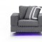 U98 Sofa & Loveseat Set in Gray Velvet by Global w/Options