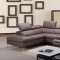 Anastasia Sectional Sofa in Premium Leather by J&M