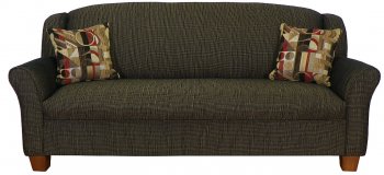 Onyx Fabric Modern Sofa & Loveseat Set w/Options [PMS-775-Onyx]