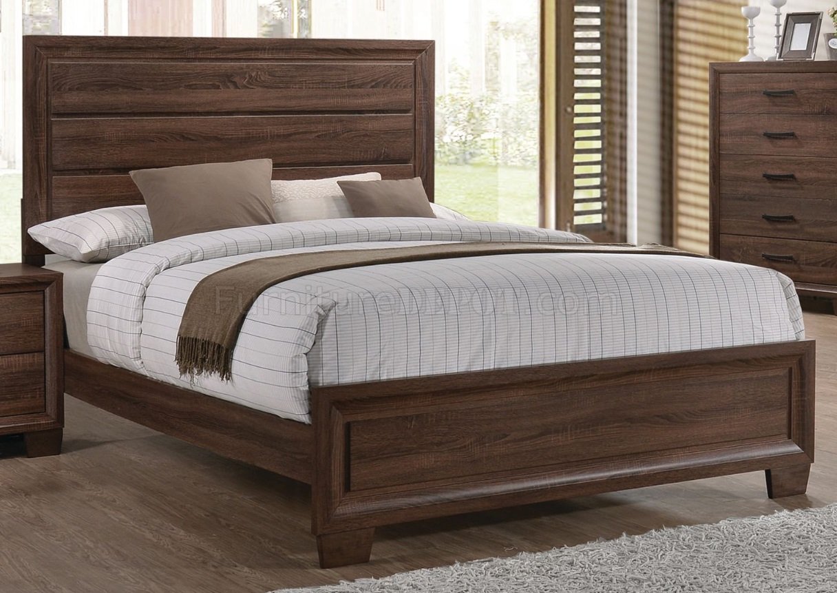 Brandon 5Pc Bedroom Set 205321 in Warm Brown - Coaster w/Options