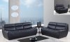 U3730 Sofa in Black Bonded Leather by Global Furniture USA