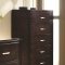 202931 Ingram Bedroom by Coaster in Brown w/Options