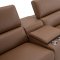 Picasso Power Motion Sofa in Caramel Leather by J&M w/Options