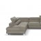 Sparta Sectional Sofa in Fabric by J&M w/Stainless Steel Legs