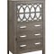 Zaragoza CM7585 Bedroom in Rustic Natural Tone w/Options