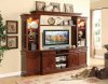 Dunsmuir 8003 Wall Unit in Cherry by Homelegance