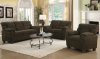 Clemintine Sofa & Loveseat Set 506571 - Brown Chenille - Coaster