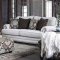 Amani Sofa SM8120 in Beige Linen-Like Fabric w/Options