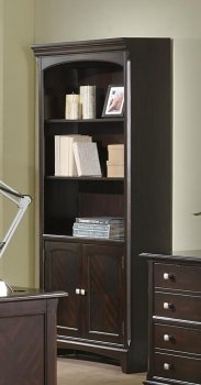 801015 Bookcase in Cappuccino by Coaster [CRBC-801015]