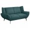 Acton Sofa 511161 in Teal Fabric by Coaster w/Options